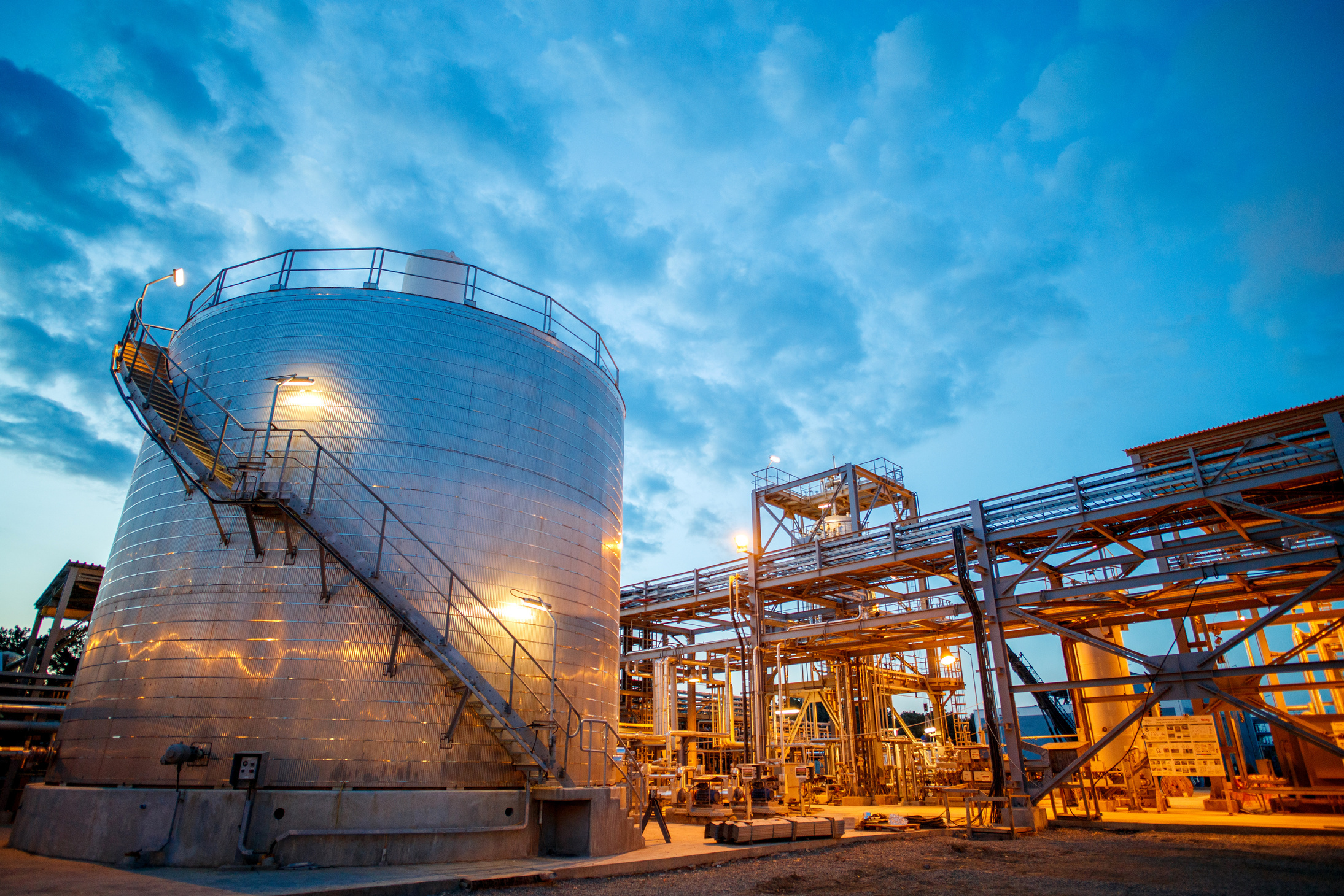 Industrial processing facility